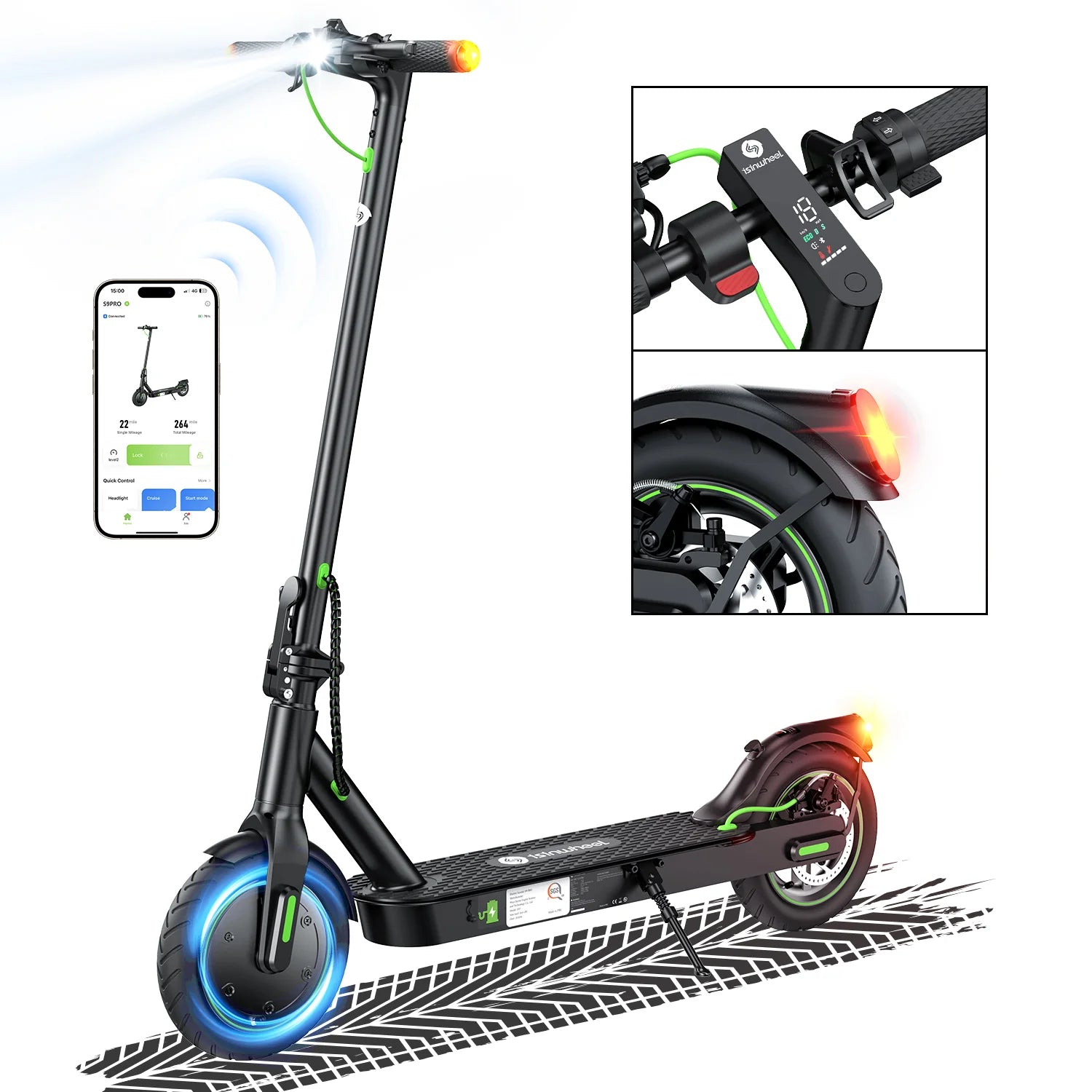 isinwheel S9 Pro Electric Scooter