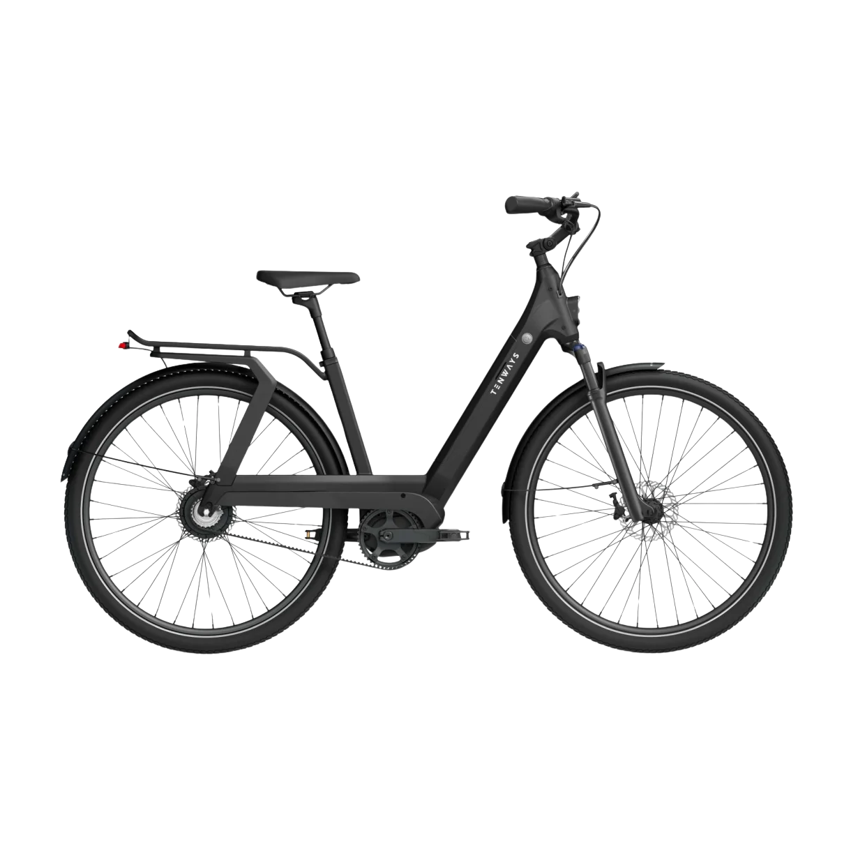 Electric bicycle TENWAYS AGO T, Black product image