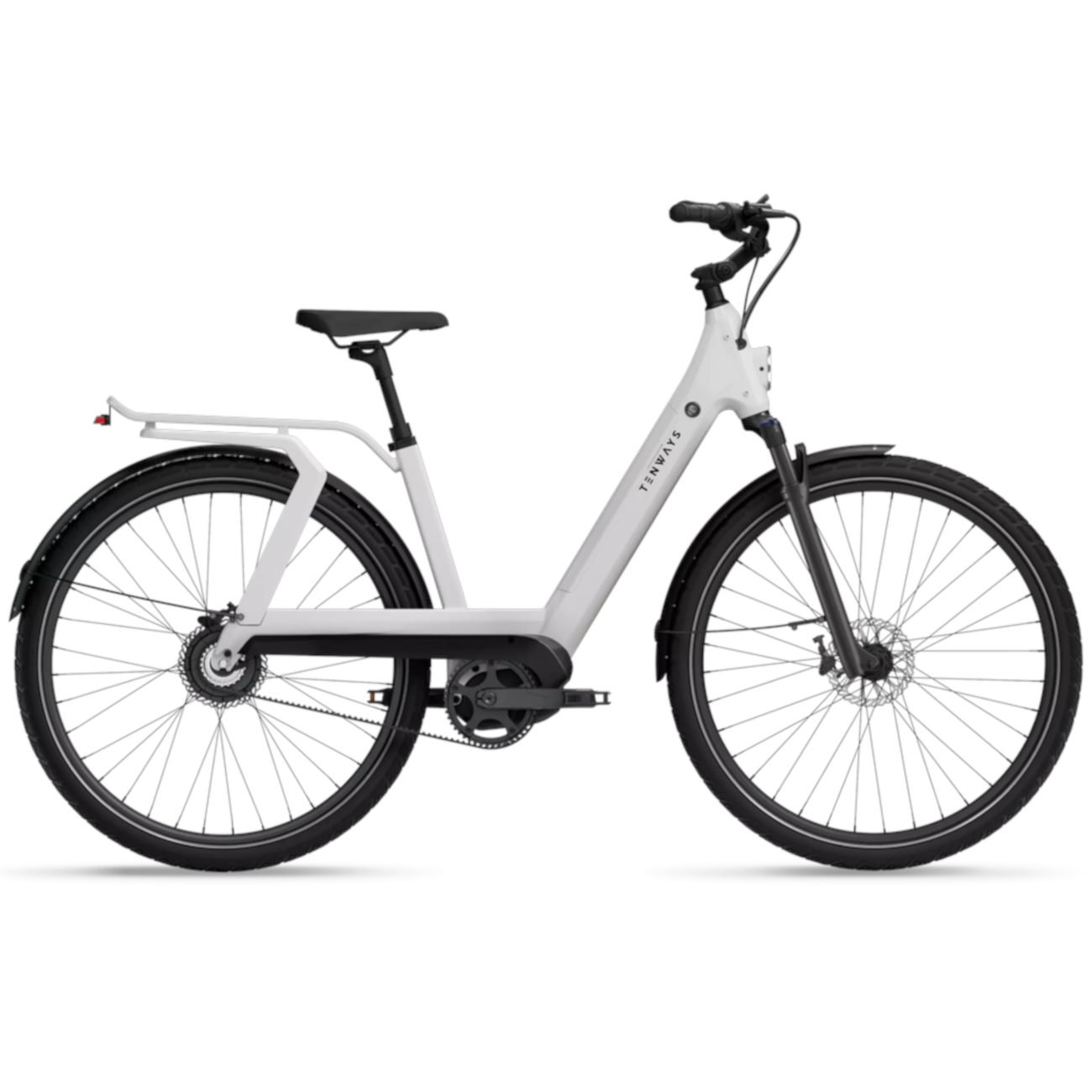 Electric bicycle TENWAYS AGO T, Pearl White product image