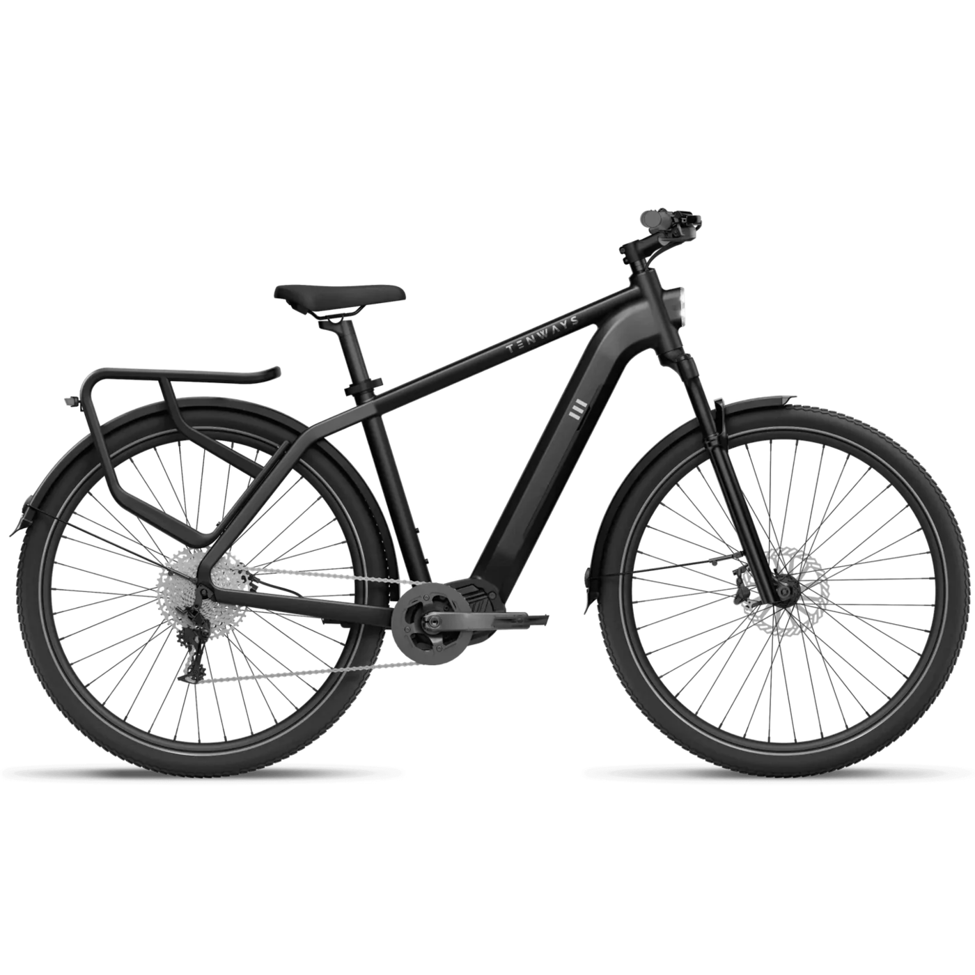 Electric bicycle TENWAYS AGO X, 29" Midnight Black (M) product image