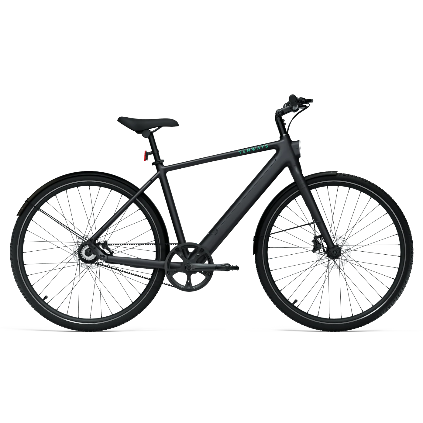 Electric bicycle TENWAYS CGO600 Pro, Midnight Black (L) product image
