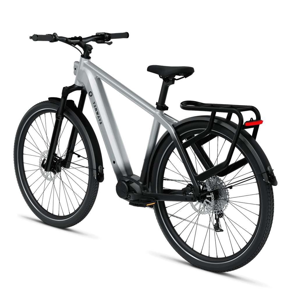 Electric bicycle TENWAYS AGO X, 29" Gradient Silver (L) product image