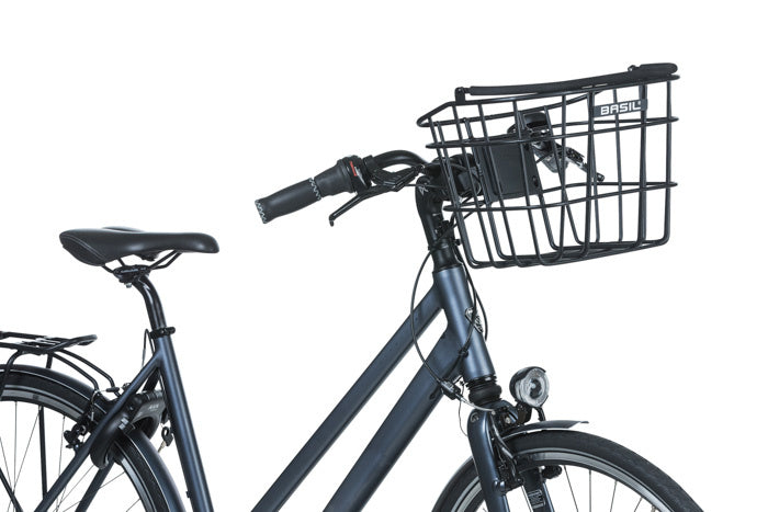 Bicycle front basket Basil Bremen Alu, removable product image